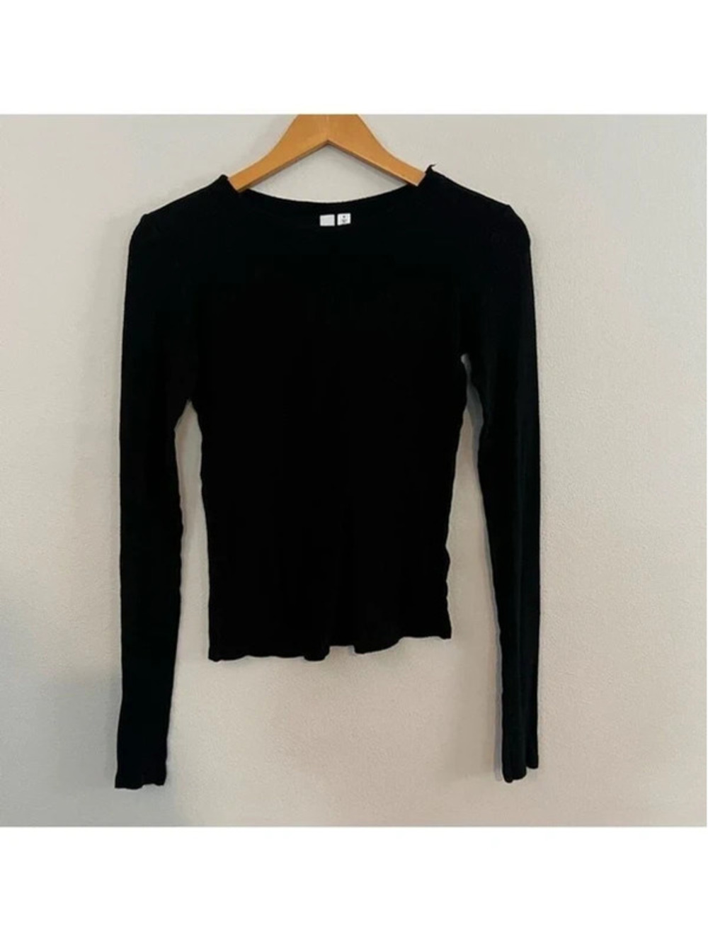 BP Black Long Sleeve Top - BA408